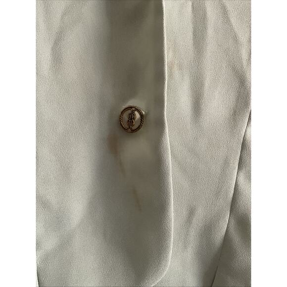 VTG VINTAGE LESLIE FAY GREEN FLORAL DRESS BUSINESS SUIT WOMENS 8P - Picture 6 of 7